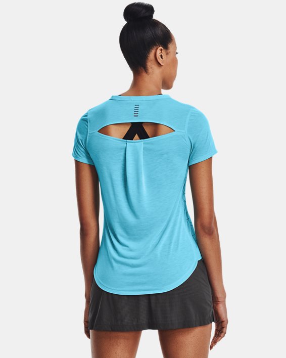 Camiseta UA Breeze 2.0 Trail para mujer, Blue, pdpMainDesktop image number 1